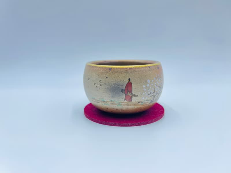 柴燒手繪杯