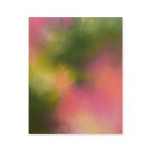 【山茶】粉紅色與綠色裝飾畫/日本製掛畫/旅店佈置/簡約風格