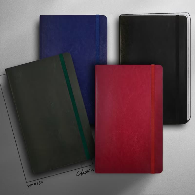 【送禮推薦】IWI 經典系列-A5筆記本 #四色可選 #鋼筆適用紙