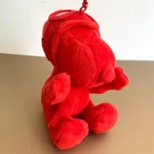 紅色 Snoopy 史努比鑰匙圈吊飾史奴比包包掛飾
