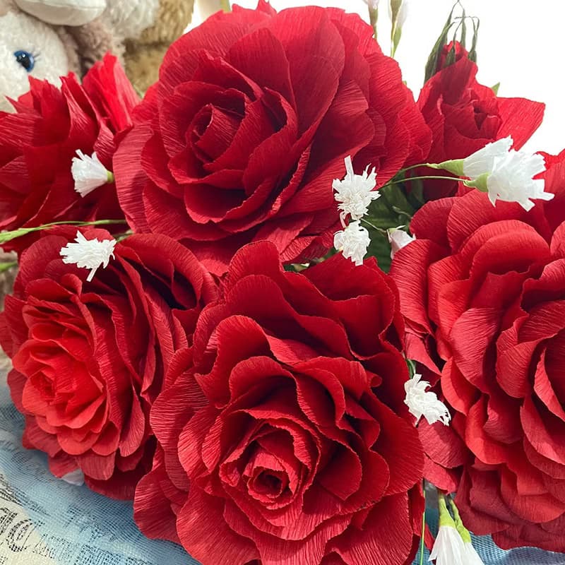 【永恆花束-大】純手工紙花束  情人花束  婚禮花束 生日花束