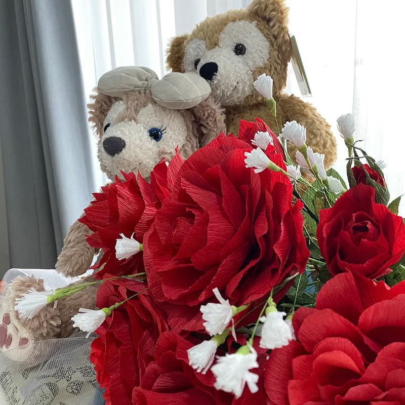 【永恆花束-大】純手工紙花束  情人花束  婚禮花束 生日花束