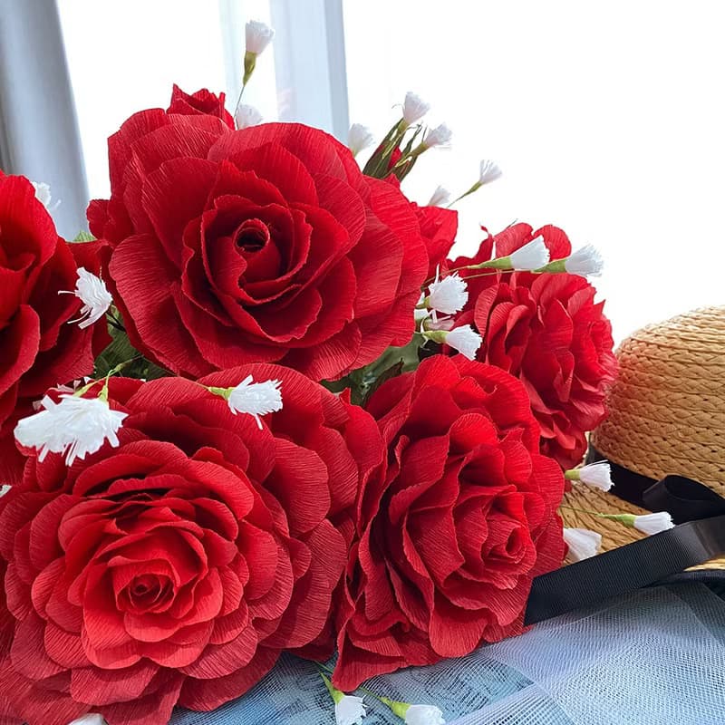 【永恆花束-大】純手工紙花束  情人花束  婚禮花束 生日花束