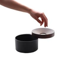 轉轉零錢盒二代 磁吸旋轉開關 木質鋁合金質感收納 送禮推薦