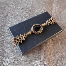 230523 石榴石 串珠 手鍊