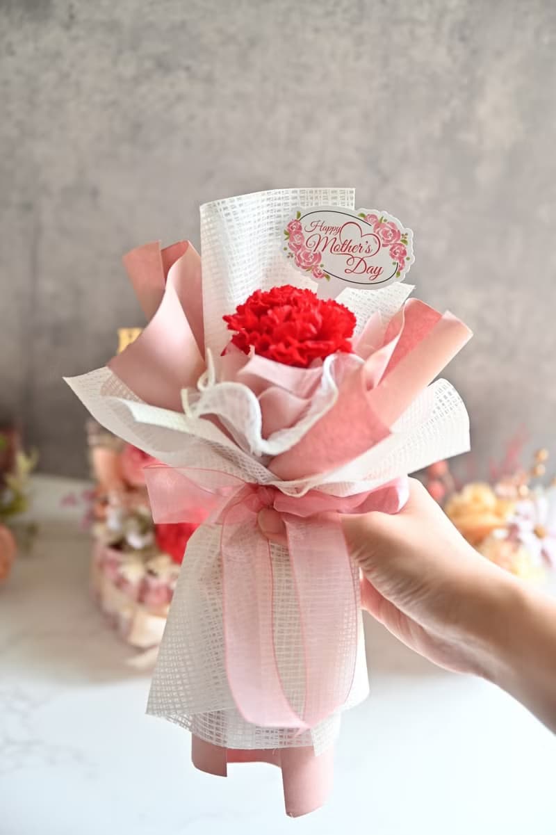 永生康乃馨花束