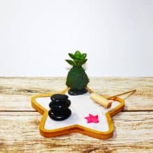 DIY手作材料包 居家迷你禪庭園 枯山水 星星款(含教學電子檔)