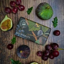 【交換禮物】英國ESC 皇家植物園乳木果油手工皂2入組-無花果葡萄