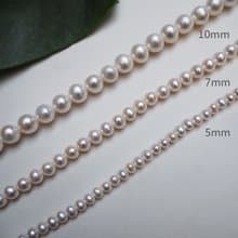 pearl necklace_珍珠項鍊 各尺寸珍珠可選擇 淡水珍珠
