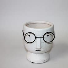 手作陶瓷幸運盆器設計 文青款(4色可選)