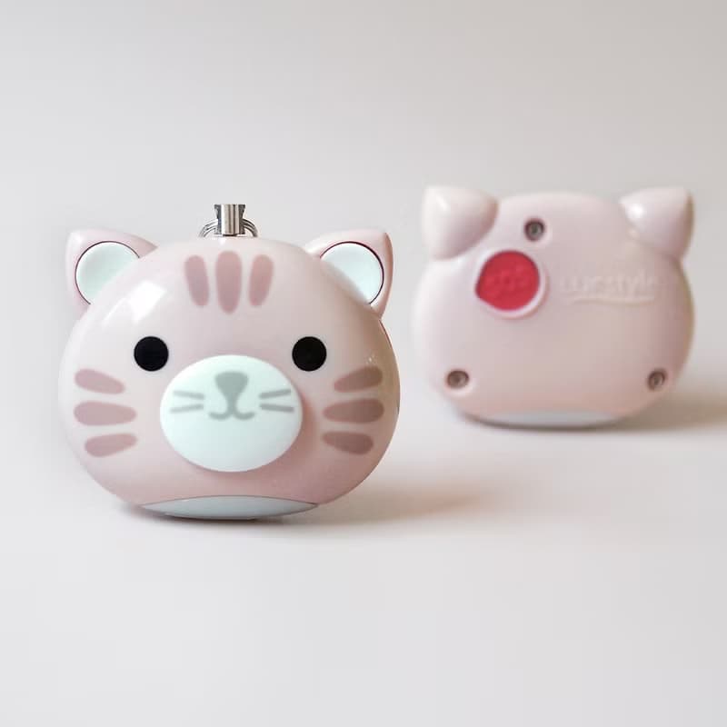 【送禮首選】LUFstyle BUZZER B 多功能隨身警報器-豆沙粉