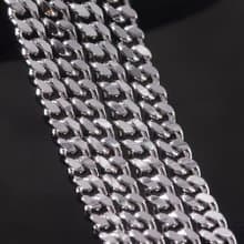 純銀古巴項鍊2mm/3mm 純銀實心 素銀鍊