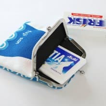 京都綾小路平口口金包-富士山