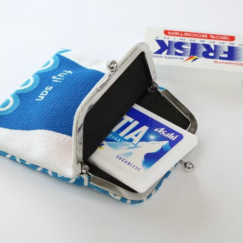 京都綾小路平口口金包-富士山