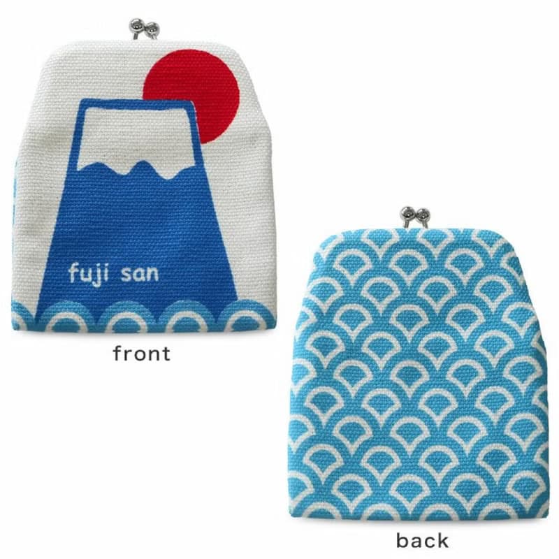 京都綾小路平口口金包-富士山