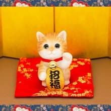 デバリエ 招き猫 猫 置物 商売繁盛 厄除け 病除け 開運 金運アップ 福を招く 玄関 飲食店 開店祝い 誕生日 記念日 クリスマス 新年 雑貨 cb040y
