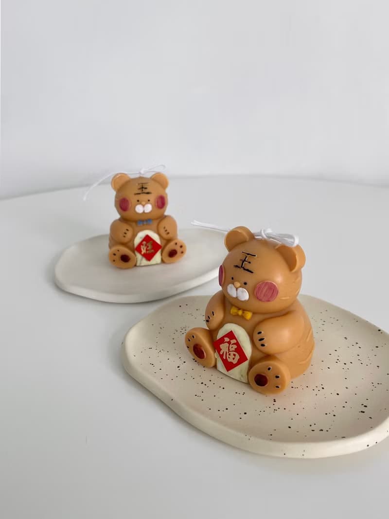 福虎生風! 2022年香氛新年禮盒 老虎蠟燭 伴手禮