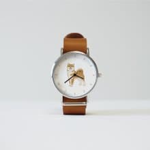 しば犬(赤)２の腕時計