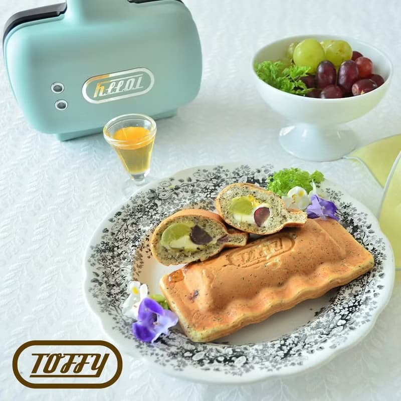 日本Toffy 單片熱壓三明治機 K-HS3 蘋果綠