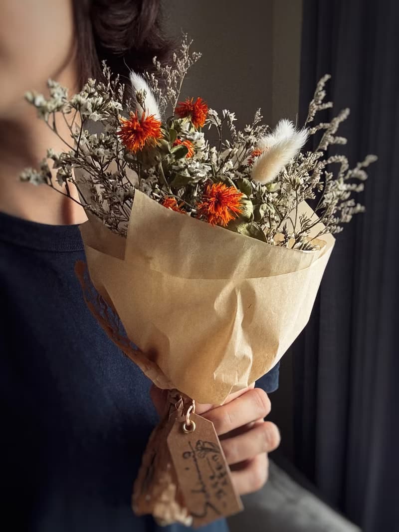 你是我的小可愛 乾燥橙菠蘿花束 24小時出貨∣母親節.畢業季.生日