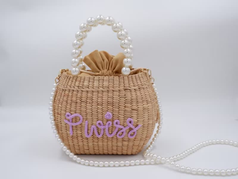 Custom made gifts, handbags, name bags, pearl handbags