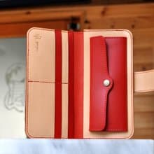 シンプルな長財布B　No.11　ブッテーロ