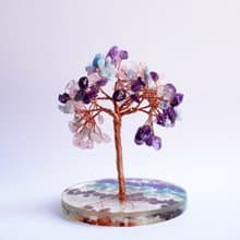【Hourrae荷萊】桃花水晶能量招財樹
