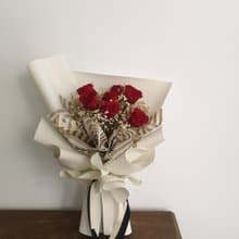 【永生玫瑰花花束】• 情人節/永生玫瑰花/永生玫瑰花花束/玫瑰花