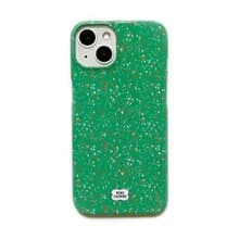 spotted hard iPhone Case (green)