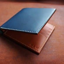 【VW03 八卡短夾 皮夾 Bi-fold Wallet】 義大利植物鞣牛皮 多色