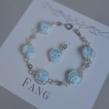 【中山區 金屬線編織】天然石手鍊/ 寶石自選  / 1人成班