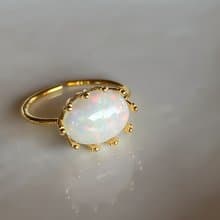 Ethiopian Opal Ring【gift box】