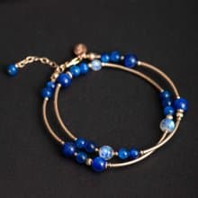 藍晶石月光石手鍊