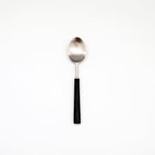 葡萄牙 Cutipol  EBONY  黑銀13.7CM咖啡匙