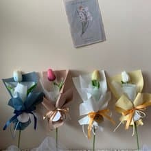 sueing_blossom  可愛風乾燥太陽花畢業花束