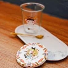 硅藻土招財貓杯墊