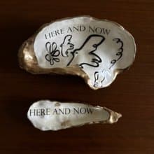 【也形】 | HERE AND NOW | 手工製作天然貝殼收納盤