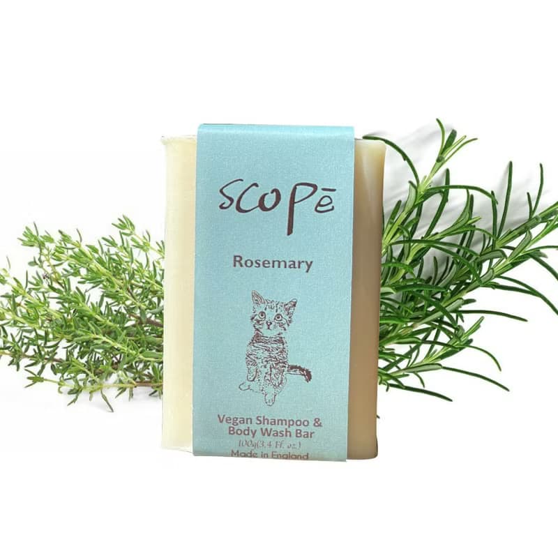 迷迭香洗髮皂裸裝2入期間限定【詩可貝SCOPē】