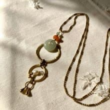 老林雜貨 | 和田玉設計長鍊