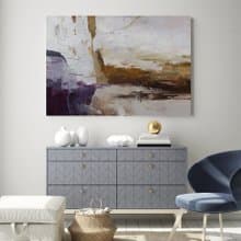Violet Painting | Violet Abstract | Violet Wall Art | Violet Art | Infinite