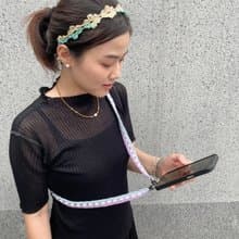 編織手機繩 手機鍊  天堂藍