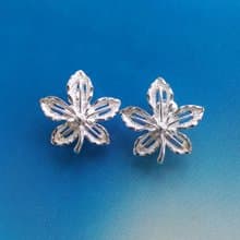 Vintage Jewelry 西洋古董飾品 SARAH COV  Ivy系列 夾式耳環
