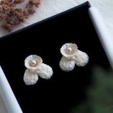 果實羽翼 耳環 / 耳夾