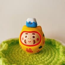 擴香石 | 緣起物系列 | 手繪 富士山達摩