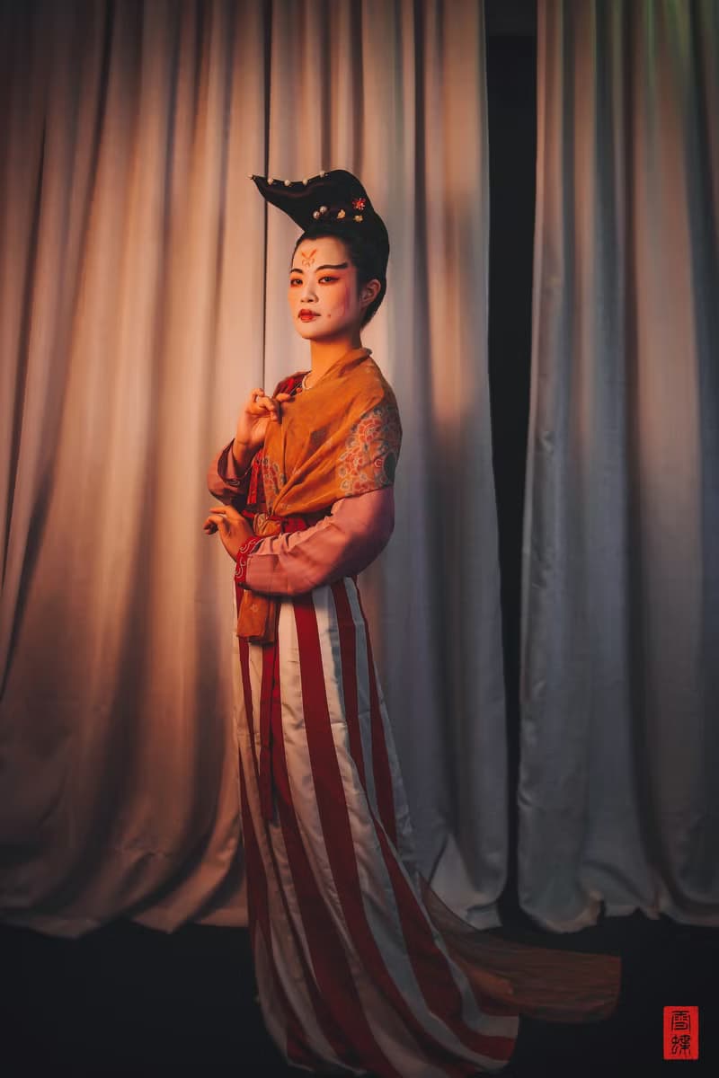 抹紅小髮釵-單個