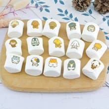 可愛小動物鞠躬棉花糖 (10顆)