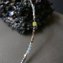 天然石手鍊/檸檬玉/海藍寶