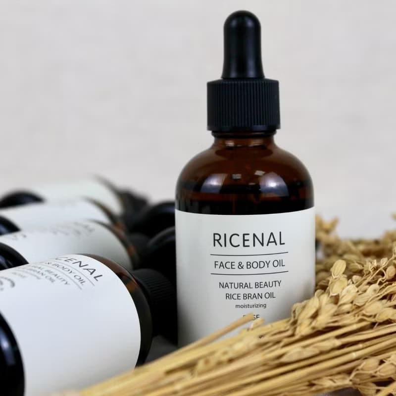 日本RICENAL-米糠保濕精華油-60mL*2 (滴管)