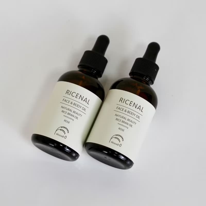 日本RICENAL-米糠保濕精華油-60mL*2 (滴管)