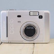 【完動品】PENTAX Optio S40 コンパクトデジタルカメラ  S/N 7487793 　P022